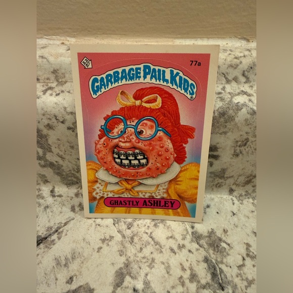Garbage Pail Kids Other - Garbage Pail Kids Ghastly Ashley Trading Card